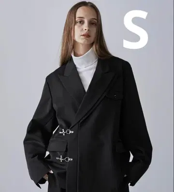 CLEL 더블 라펠 테일러드 자켓 S 사이즈