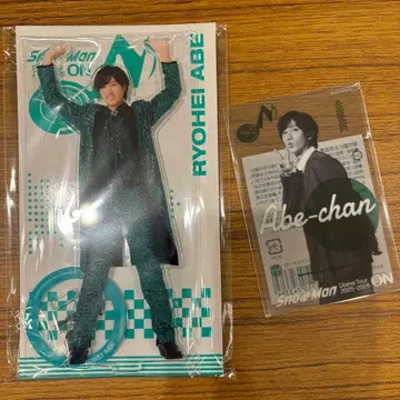 Snow Man ON 아크릴 스탠드 클리어 시트 아베 료헤이 아베짱