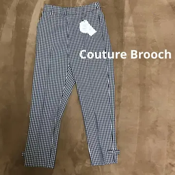 쿠튀르 브로치 리본 포인트 테스트 팬츠