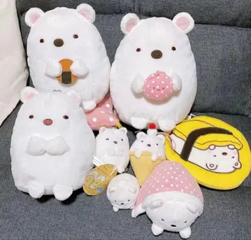 스미코구라시 시로쿠마 묶음 판매 세트 동전 지갑