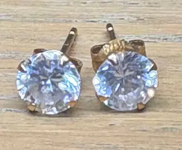 크리스탈 스터드 귀걸이