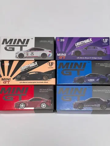 MINI GT LIBERTY WALK GT-R etc set