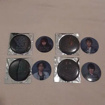 시드 사인 포함 캔뱃지 라이브 굿즈