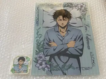 진격의 거인 오야스미 클리어 파일 스티커 리바이