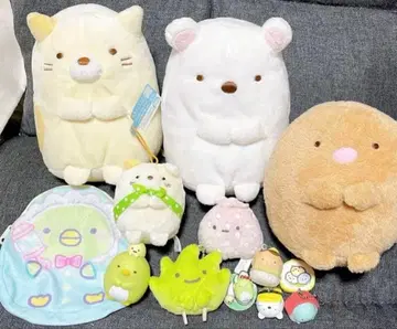 스미코구라시 묶음 판매 세트 봉제 인형 오스시노카이