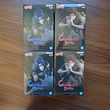 NARUTO 나루토 우치하 사스케 가아라 피규어 4체 세트