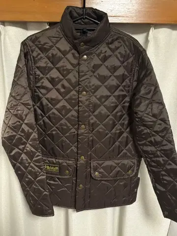 Belstaff 브라운 퀼팅 자켓 GOLD LABEL