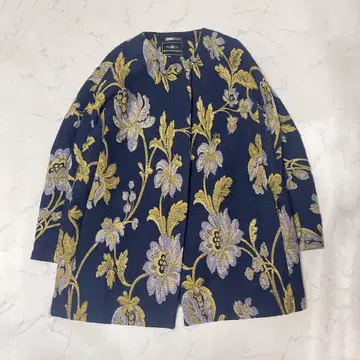 그레이스 콘티넨탈 울 코트 자수 36 일본제