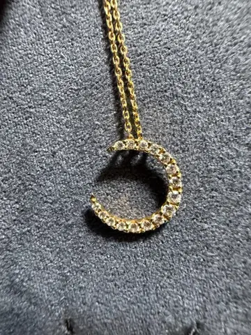 스타 주얼리 달 모티브 목걸이