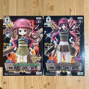원피스 DXF FILM Z 피규어 나미 2개 세트