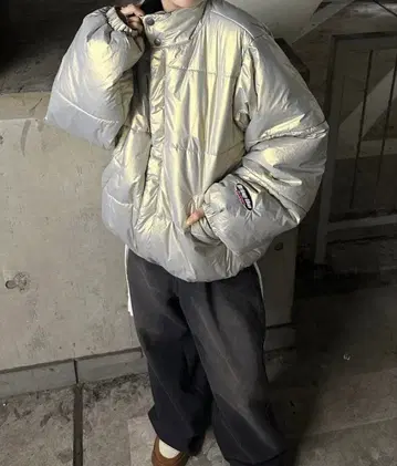 2way 리버서블 충전솜 블루종