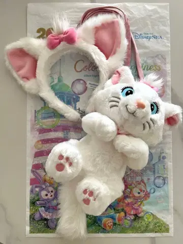 마리 머리띠 미니백 디즈니