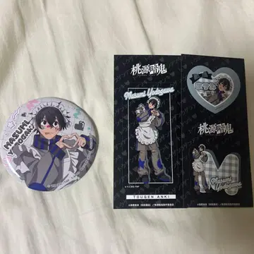 도원암귀 요도가와 마스미 저지 메이드ver 캔뱃지 스티커