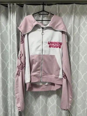 GALFY (갈피) 우라메시야 후드티 PINK