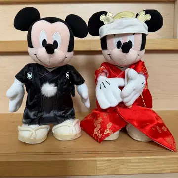 미키미니 일본 의류 봉제 인형 세트