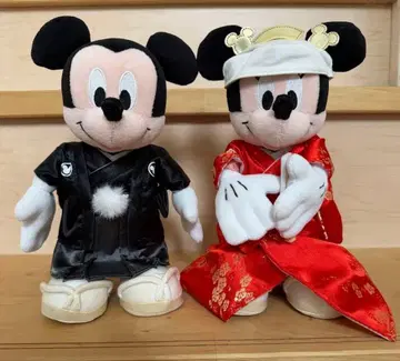 미키미니 일본 의류 봉제 인형 세트