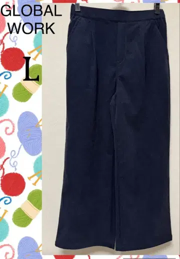 GLOBAL WORK *이지케어 코듀로이 스트레이트 팬츠