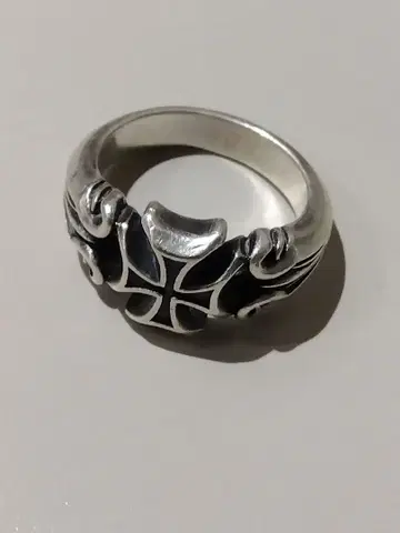 DEAL DESIGN 925 실버 반지 크로스