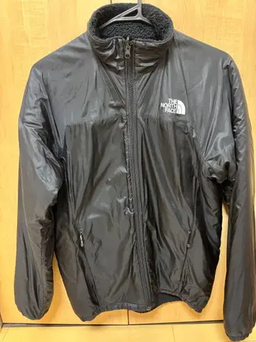 THE NORTH FACE 블랙 플리스 자켓 리버서블