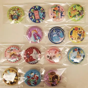 디즈니 자수 캔뱃지2 14종 세미컴프