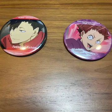 하이큐 캔뱃지 세트