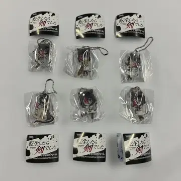 전생했더니 검이었습니다 아크릴 키링 6개 세트 낱개 판매