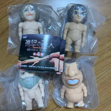 진격의 거인 스퀴즈 전 4종 세트