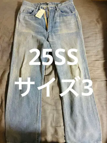 25SS SELVEDGE FADED LIGHT DENIM PANTS 3
