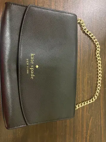 케이트 스페이드 체인 핸드백 블랙 여성용 백