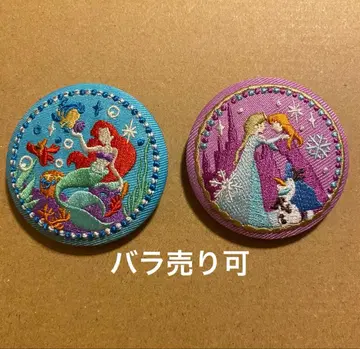 디즈니 자수 캔뱃지