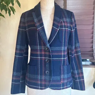 SCOT CLUB Mansart 맨사르 울 체크 자켓