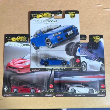 Timeless Icons GTR LFA F50 3대 세트