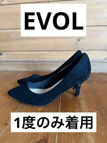 EVOL 이리마 ILIMA 힐 다이아 펌프스 스웨이드