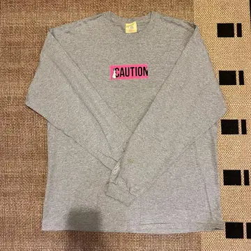 FR2 그레이 긴팔 티셔츠