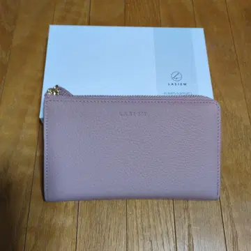 LASEM 더스티 핑크 장지갑