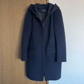 이에나 IENA 2way 울 코트 네이비 38