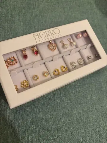 FIERRO COLLECTION 귀걸이 목걸이 세트