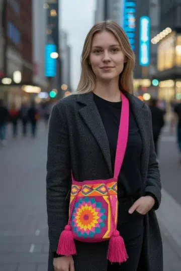 [ 미사용 ] 유나이티드 애로우즈 컬럼비아제 모칠라 백