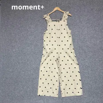 moment+ 물방울 패턴 살로펫 오버롤