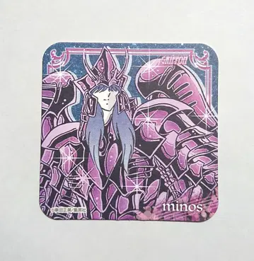 주간 소년 점프전 세인트 세이야 미노스 아트 코스터