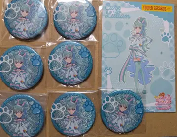 큐어 리리안 타워 레코드 카페 콜라보 캔뱃지 묶음 판매