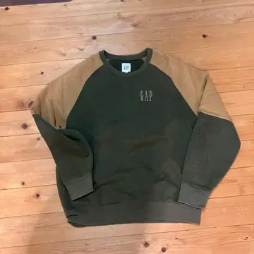 GAP 올리브 그린 베이지 XL 트레이닝복 bboy 이나타이