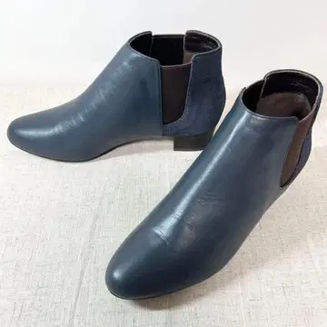 미사용급 HIMIKO 워터 마사지 사이드 고어 부츠 23cm