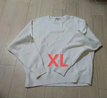 UNIQLO:C 스무스 코튼 크루넥 스웨터 XL