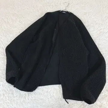 마운틴 이큅먼트 보아 플리스 노카라 자켓 지퍼 L 블랙