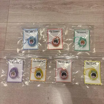 나니와단시 BON BON VOYAGE 보이스 키링 전 종류