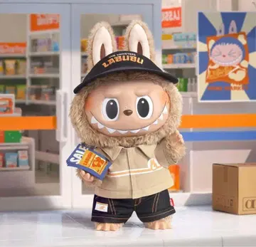 LABUBU 럽럽 더 너티 캐셔 봉제 인형