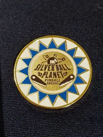 신사이바시 빅 스텝 핑볼(파랑) 브라운 히라코교 기념 메달