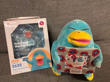 이코짱 봉제 인형 카드 케이스 만박 넨도로이드 세트