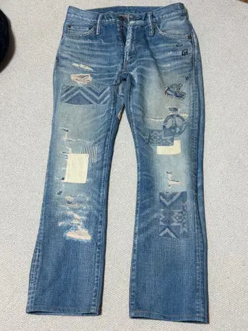 TMT 패치워크 데님 그런지 80s 90s